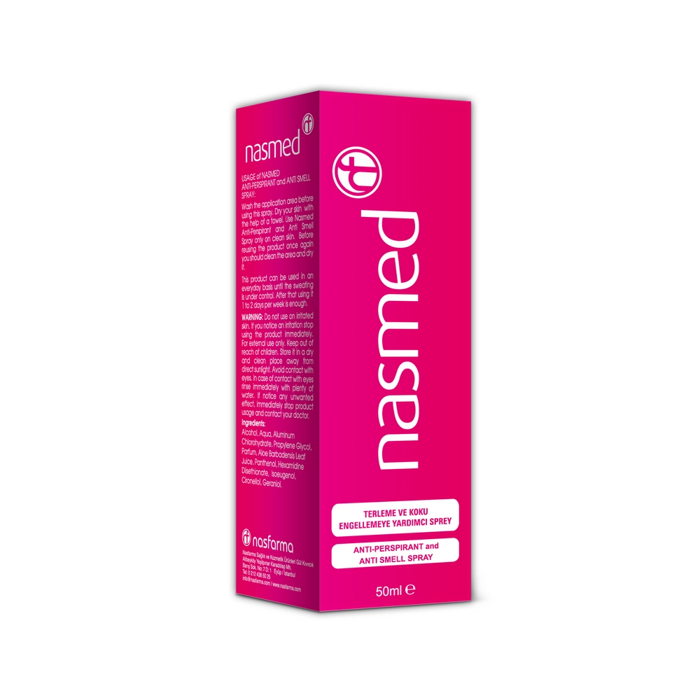 NASMED TER KOKU ÖNLEYİCİ SPREY 50 ML