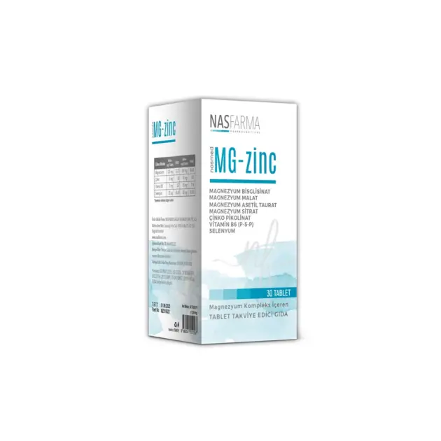 NASMED  MG_ZİNC 30 TABLET